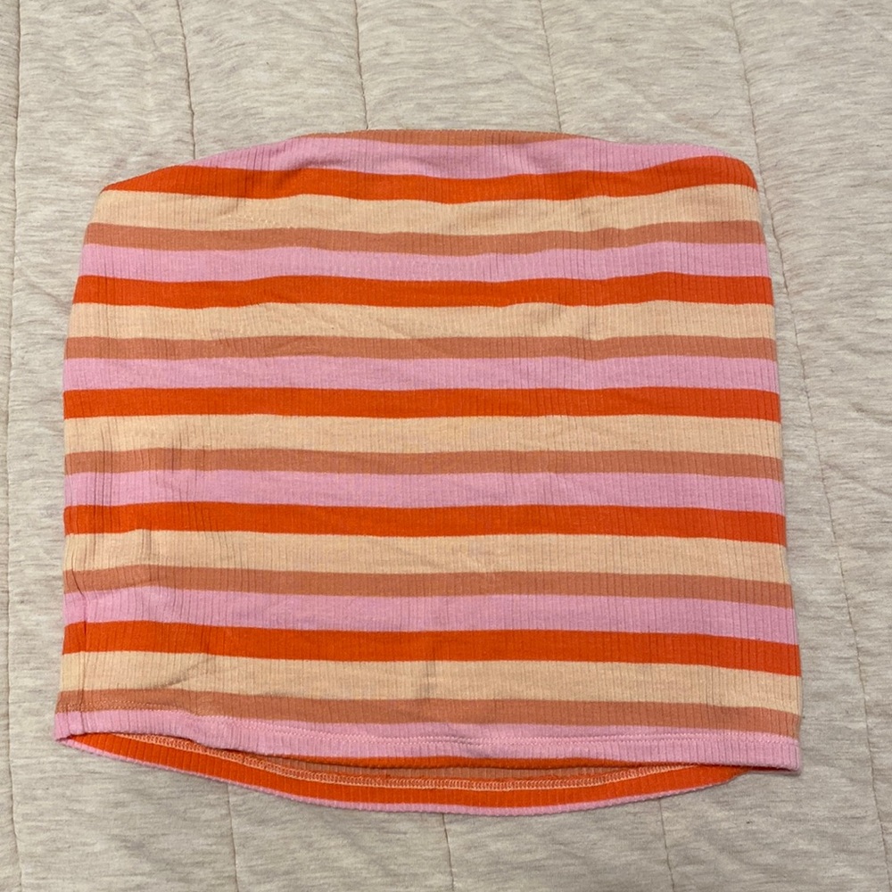 Tube top crop top